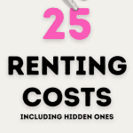 25 Renting Costs (Including Hidden Ones)