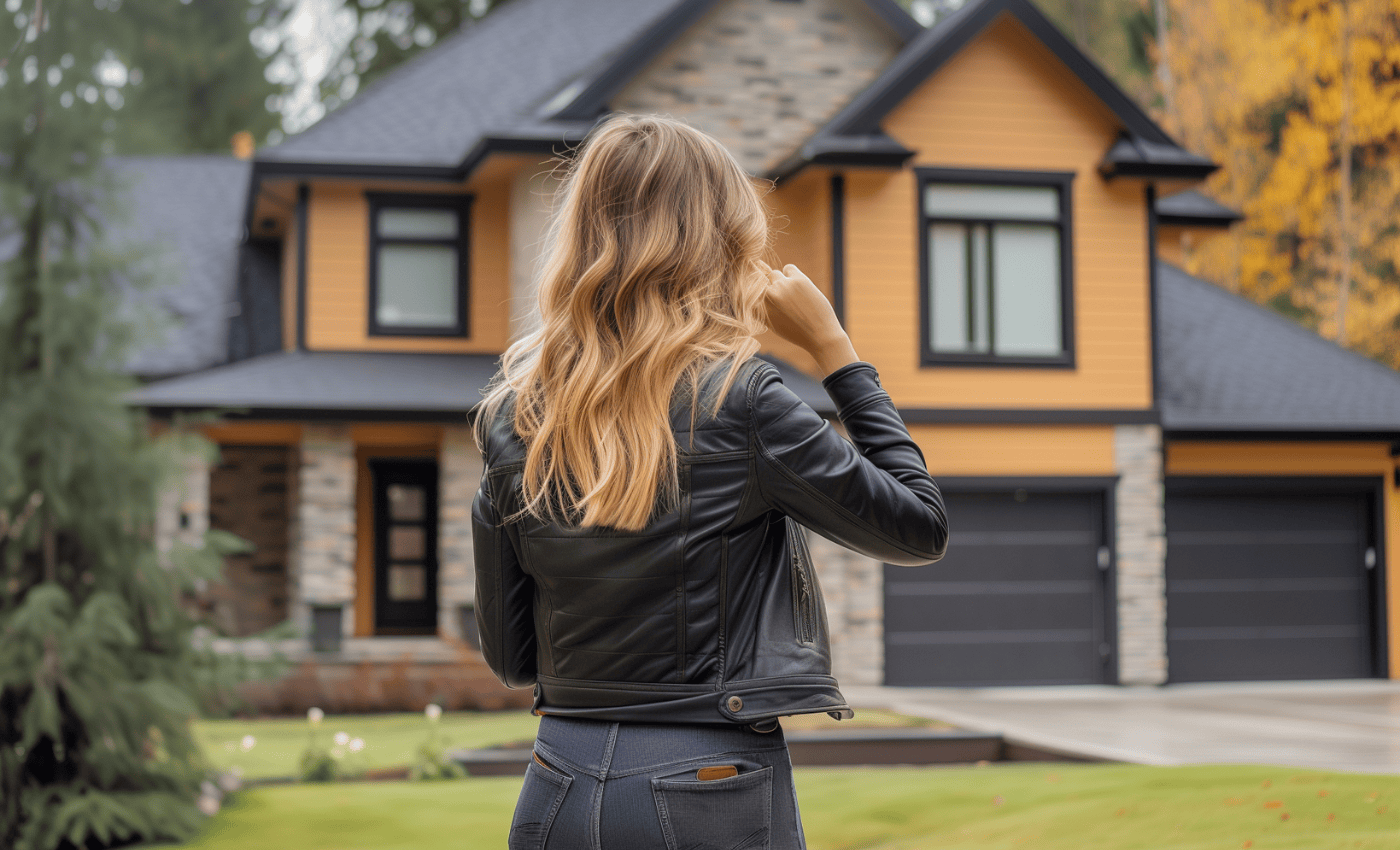 woman looks at home as she wonders if there are Signs she Bought the Wrong House