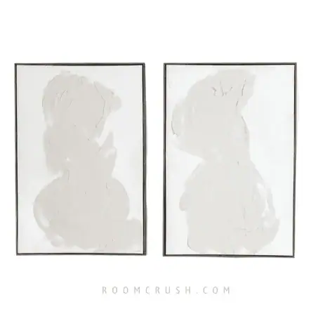 diy-wall-art- for organic modern dining room