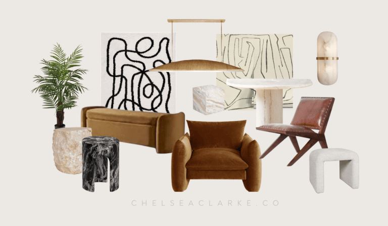 Get the Santa Monica Proper Hotel look with these Modern Maximalist Kelly Wearstler Inspired Home Decor finds