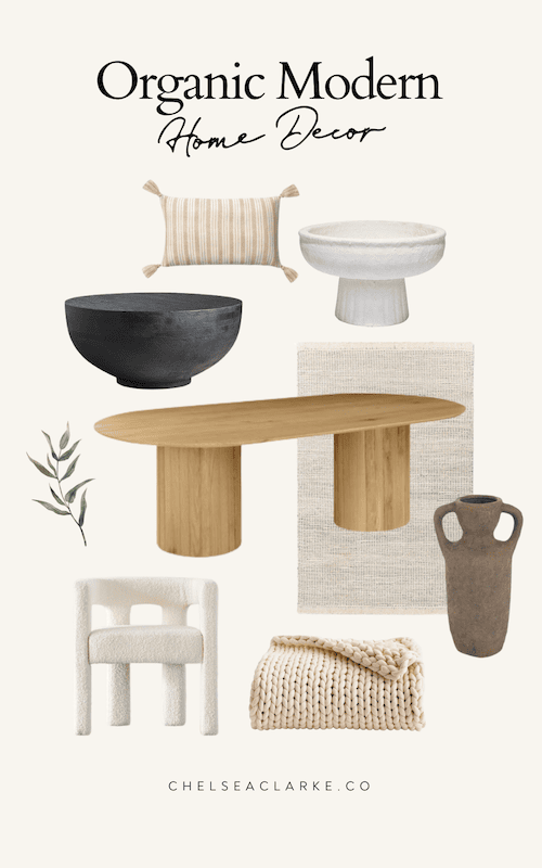 Where to find organic modern home decor for on-trend living spaces