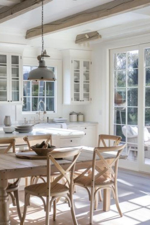 nancy meyers style kitchen