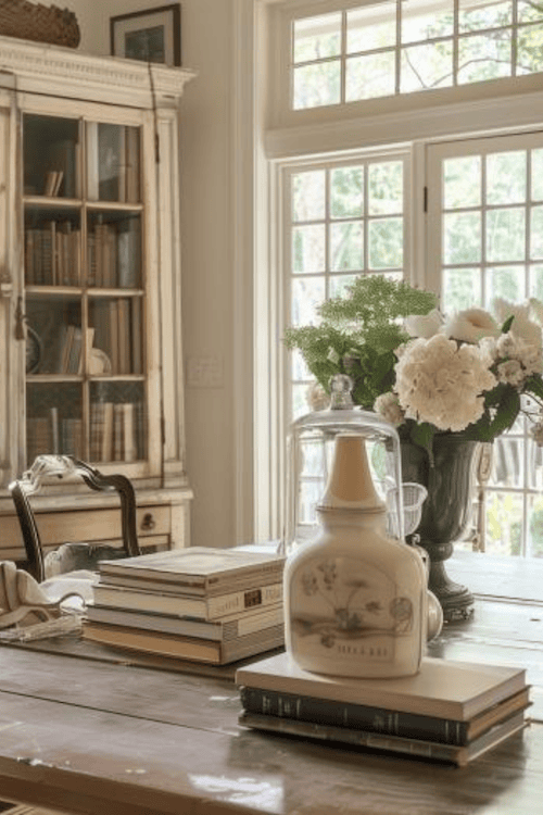 nancy meyers interior design office