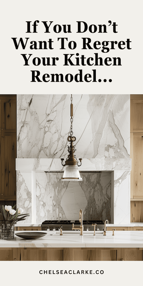 Read this if you don't want to regret your kitchen renovation