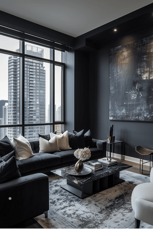 best black paint colors for small living rooms