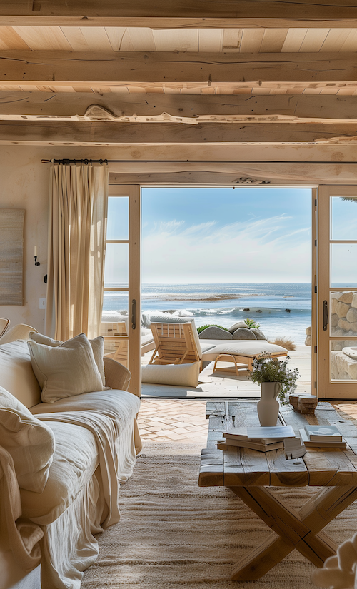 serne and calm coastal interior design tips for living room