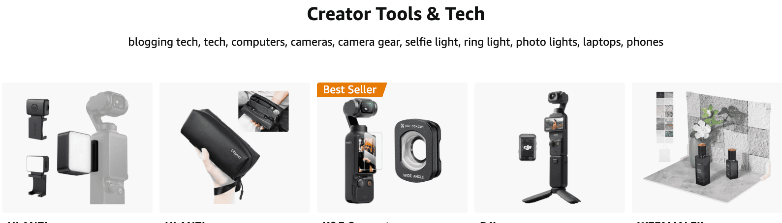 creator tools prime day sale on now