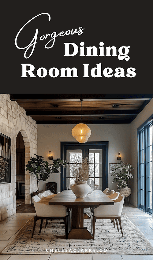list of gorgeous dining room decor ideas
