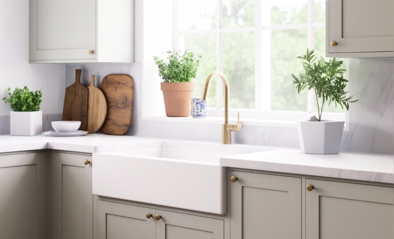 modern farmhouse kitchen example of Affordable Modern Farmhouse Decor On Amazon