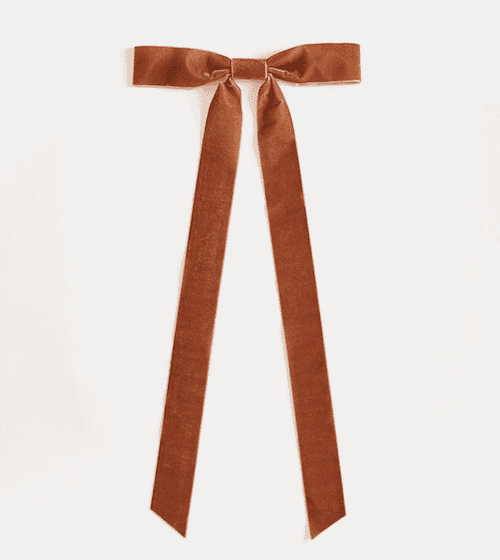 festive pottery barn velvet ribbon