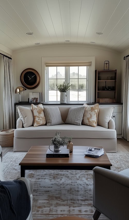 sunny tiny home decorated with french country cottage decor