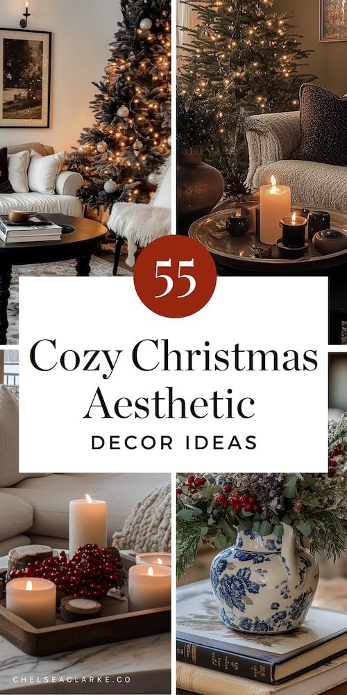 examples of different Cozy Christmas Aesthetic Decorating Ideas
