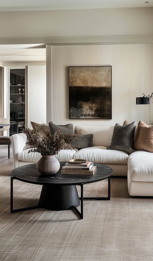 hygge living room Winter Decor Ideas - january home decor ideas