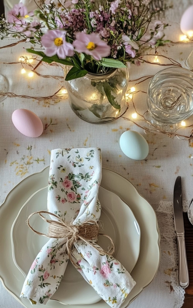 elegant easter table decor settings