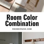 Helpful room color combination guide with trending paint colors