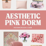 aesthetic pink dorm - 9
