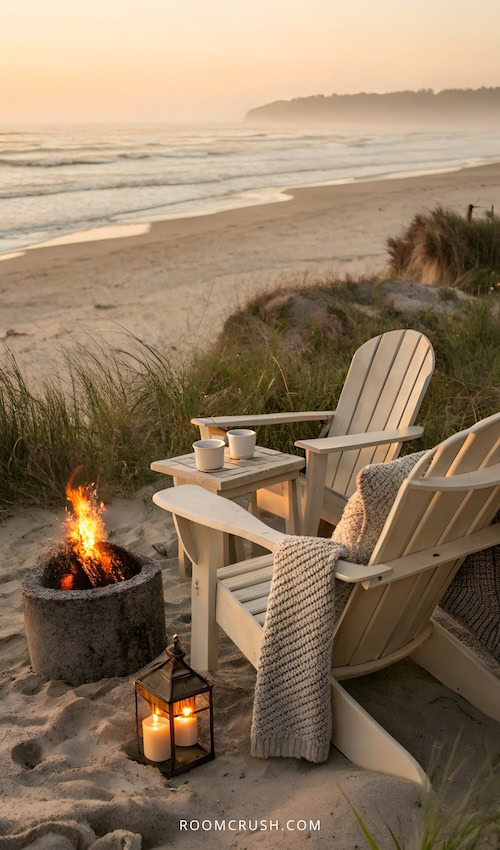 outdoor fire pit seating ideas - east coast outdoor seating adirondack chairs 