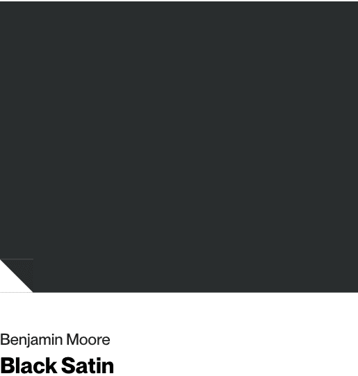 Black satin black house exterior paint color_