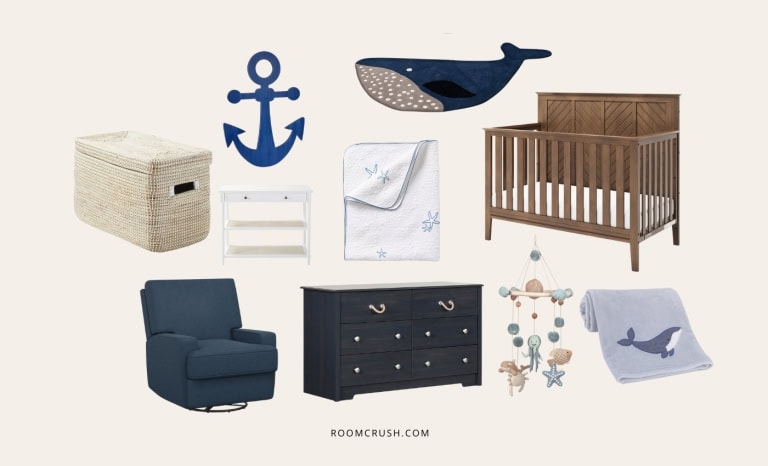 nautical nursery decor thats classy and gender-neutral